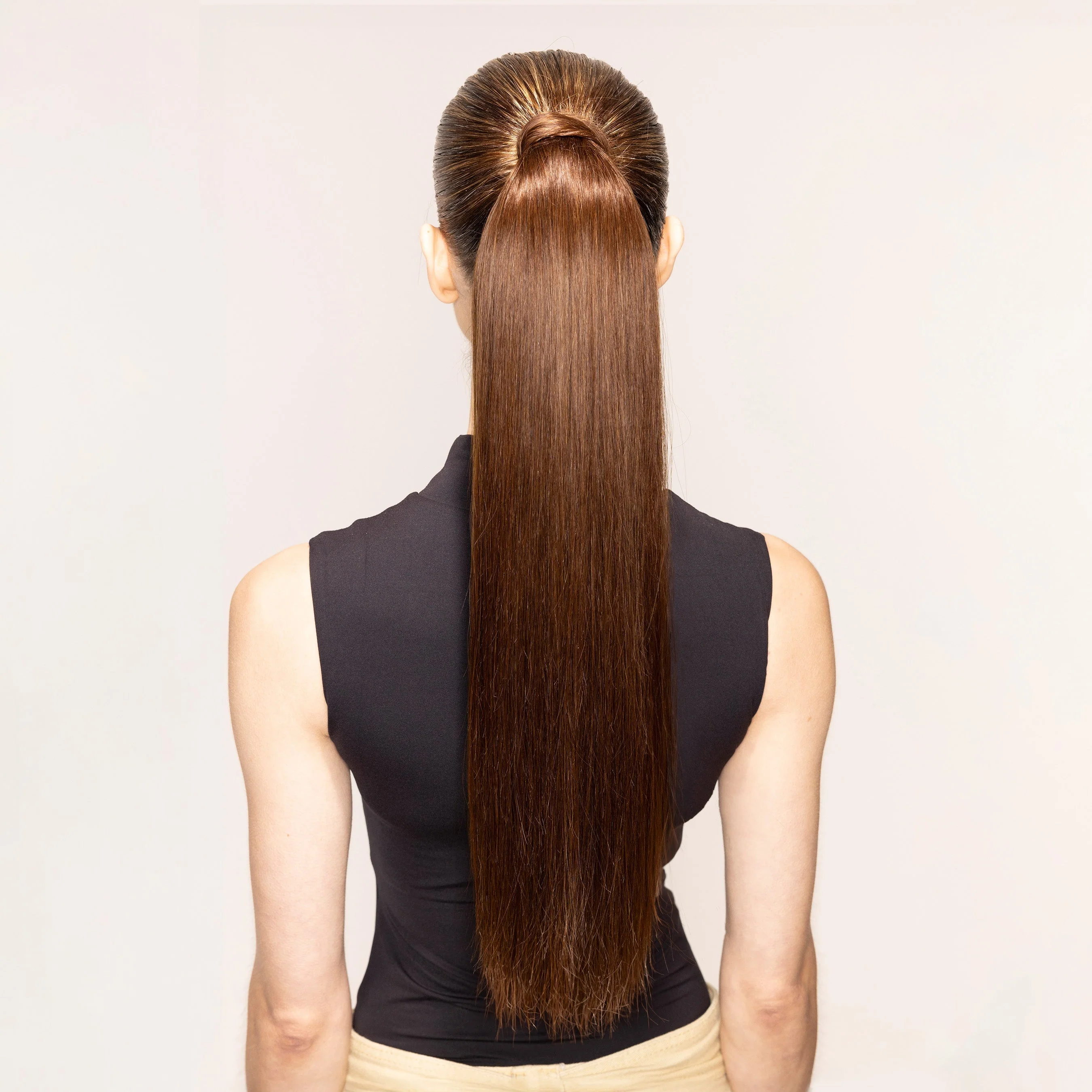 Andrew Fitzsimons Ponytail 2.0, Chocolate Brown #4 Natural - Image 3