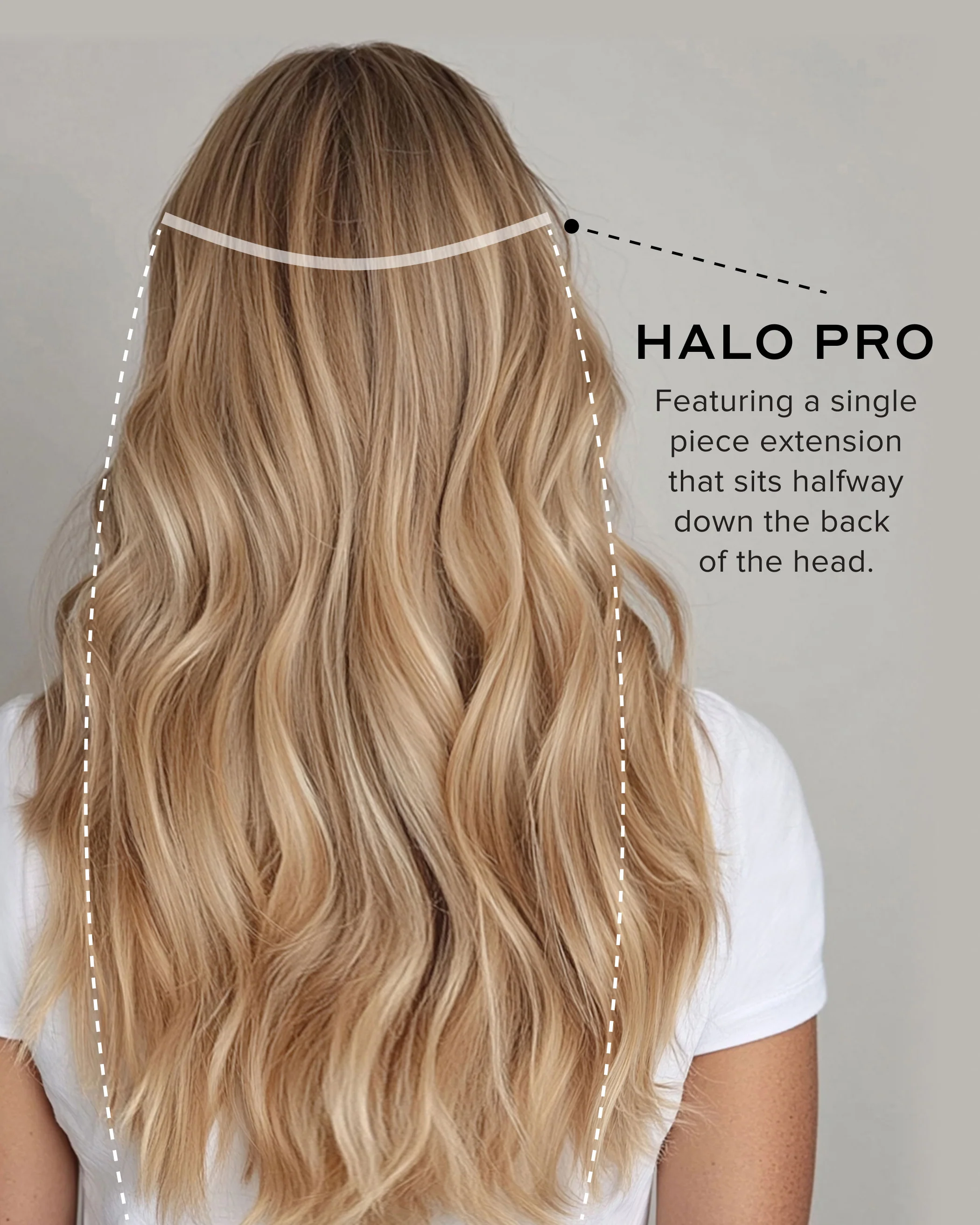 Halo Pro Extensions Kit, Ash Bronde #21/60/16 Marble Blend - Image 11
