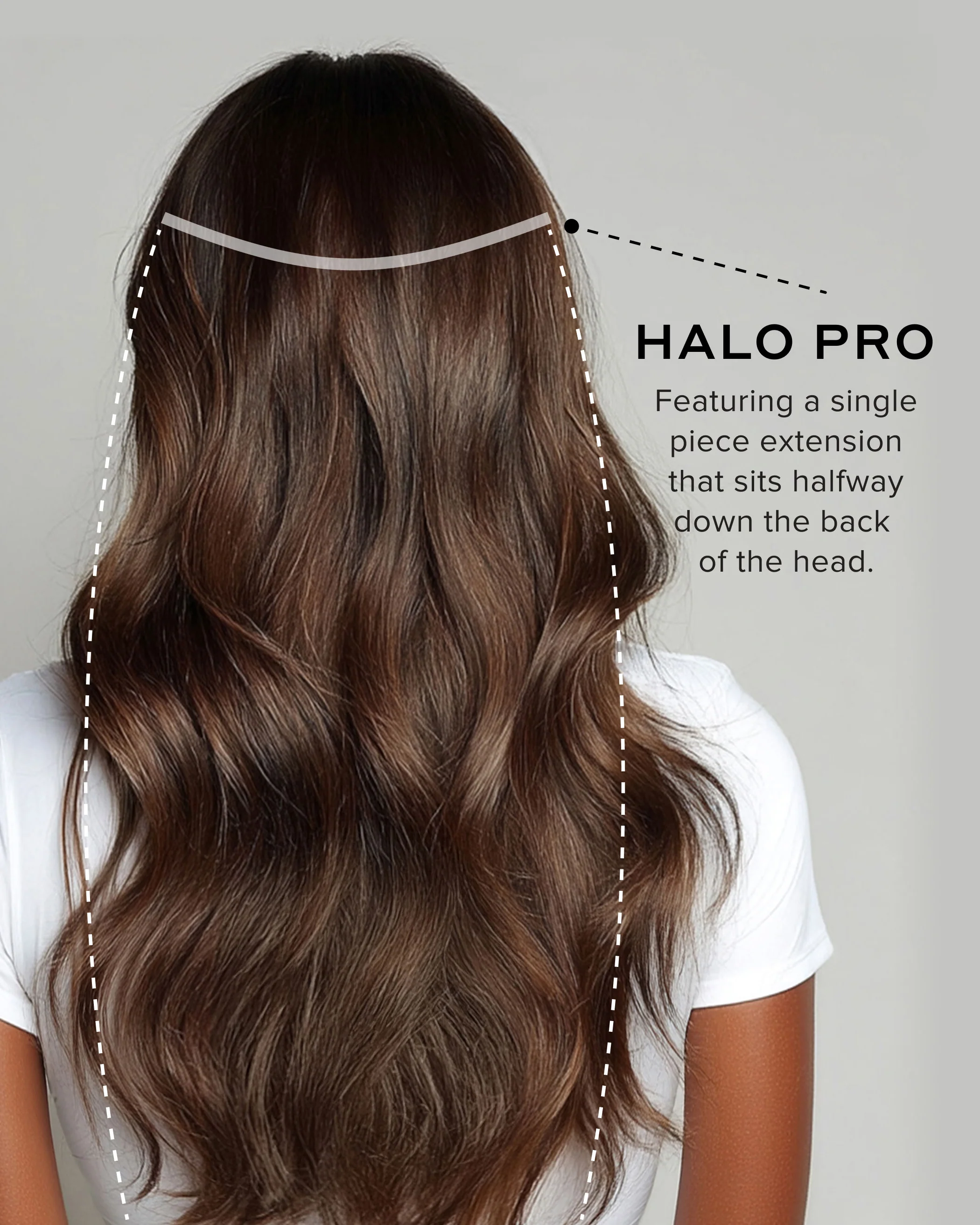 Halo Pro Extensions Kit, Chocolate Brown #4 Natural - Image 11