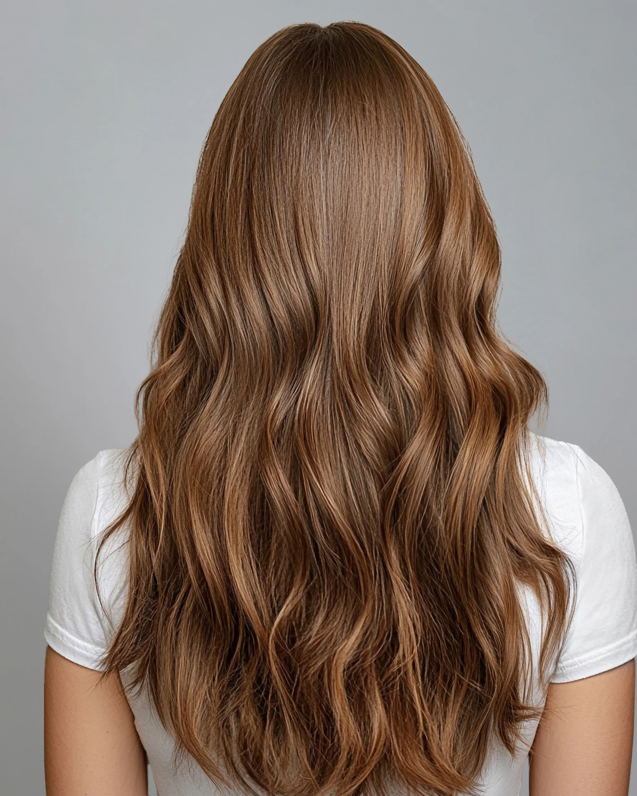 Silk Seam™ Clip-In, Almond Brown #7 Natural - Image 3
