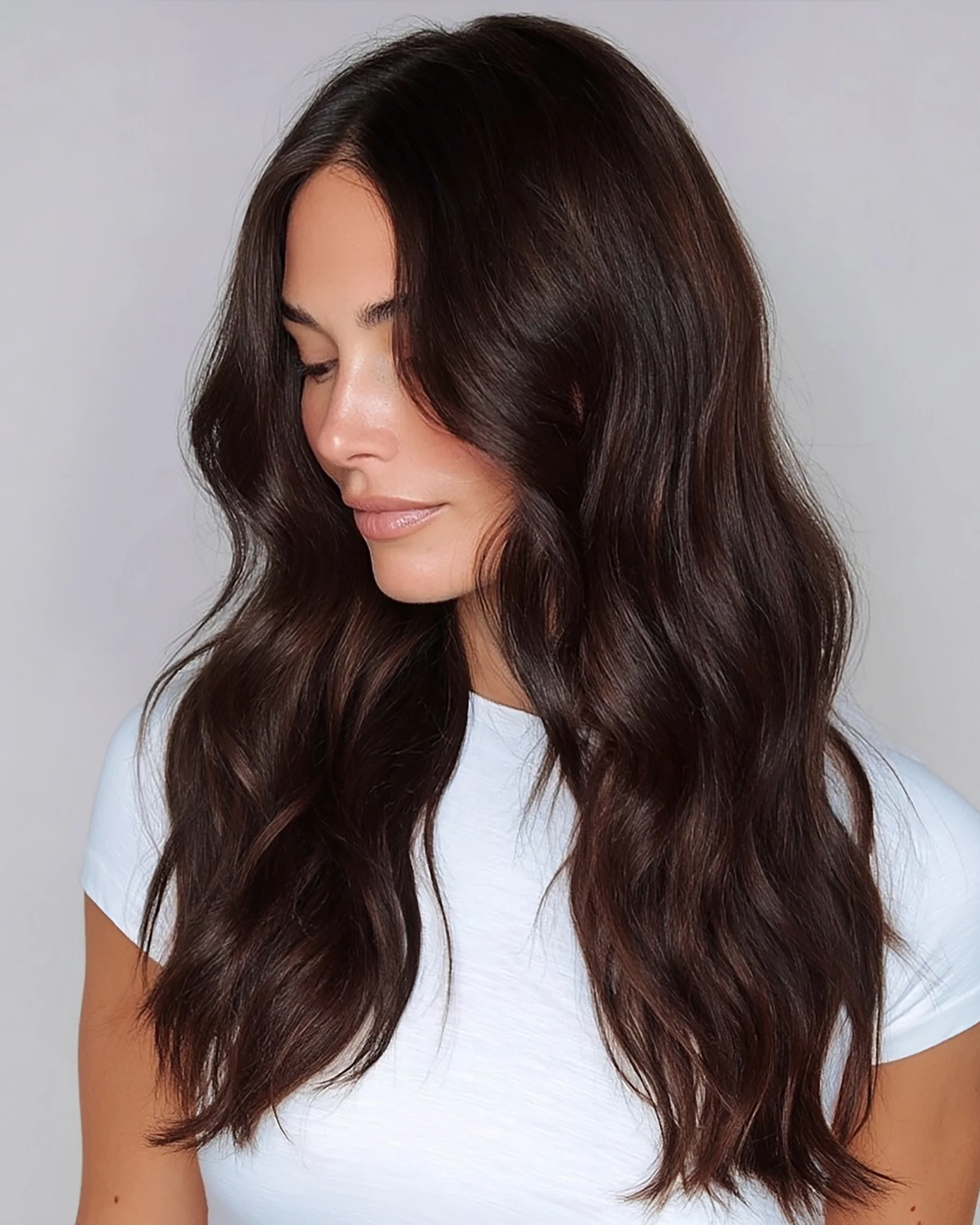 Silk Seamâ„¢ Clip-In, Dark Brown #2 Natural - Image 4