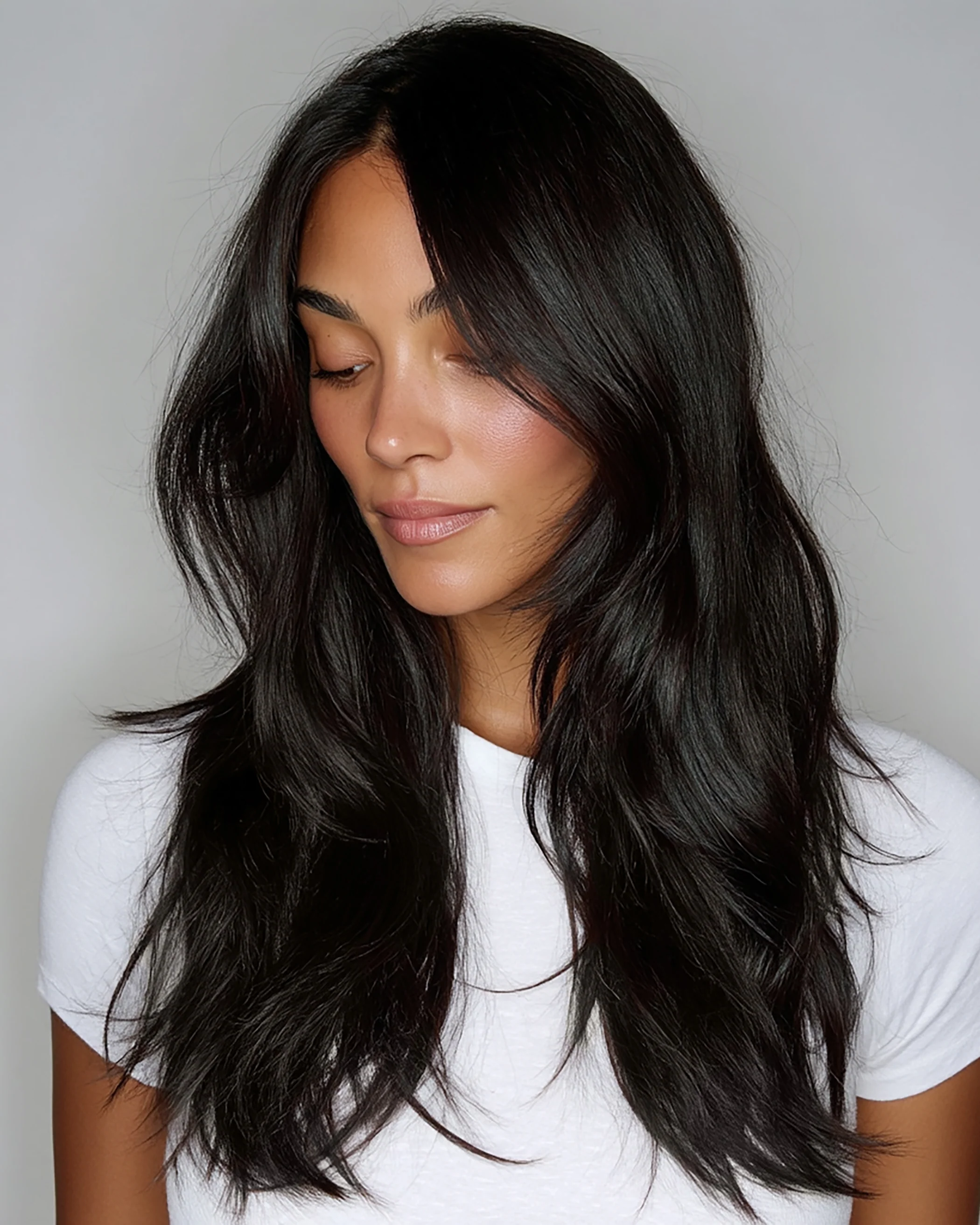 Silk Seam™ Clip-In, Jet Black #1 Natural - Image 4