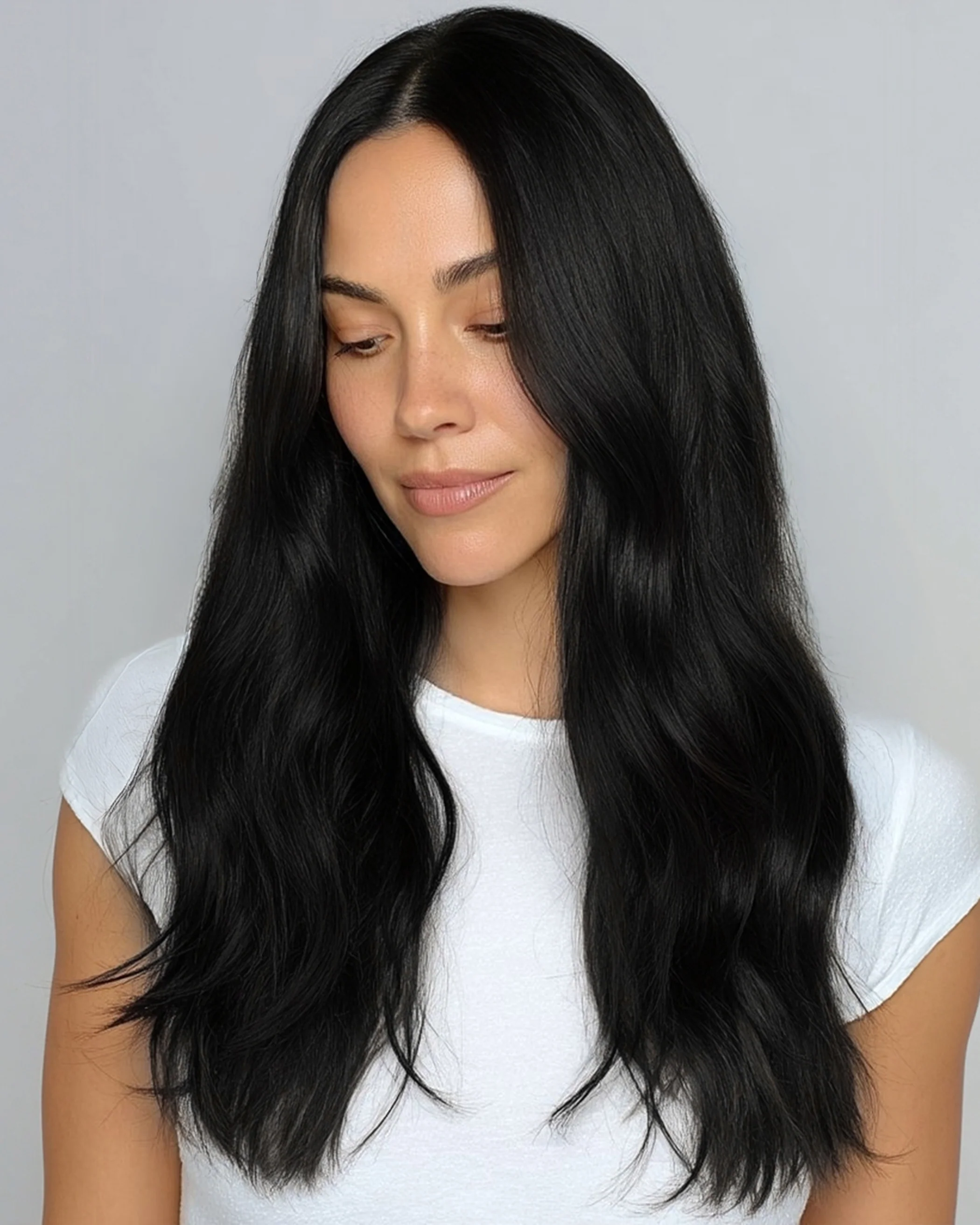 Silk Seam™ Clip-In, Jet Black #1 Natural - Image 5