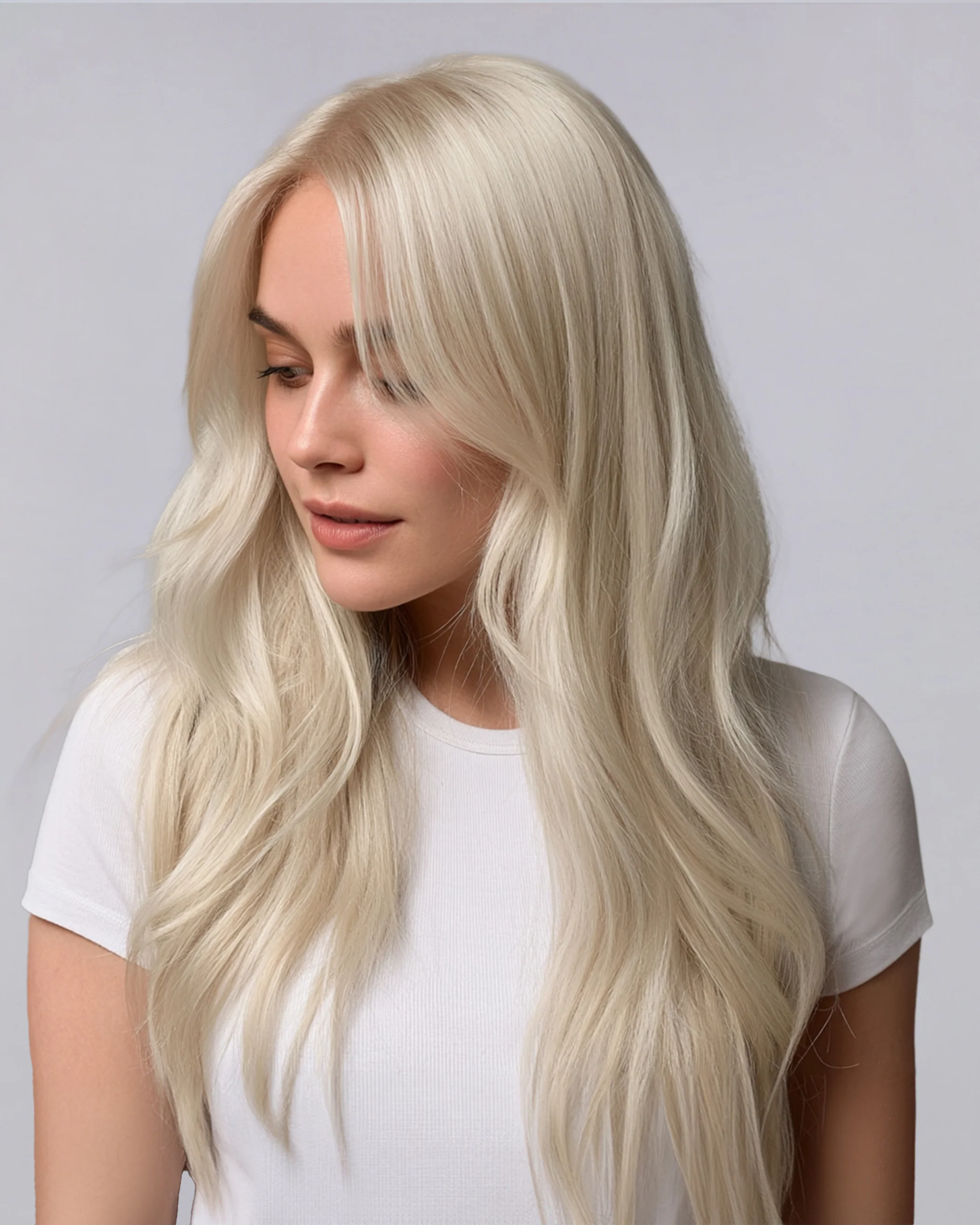 Silk Seam™ Clip-In, Platinum Blonde #80 Natural - Image 3