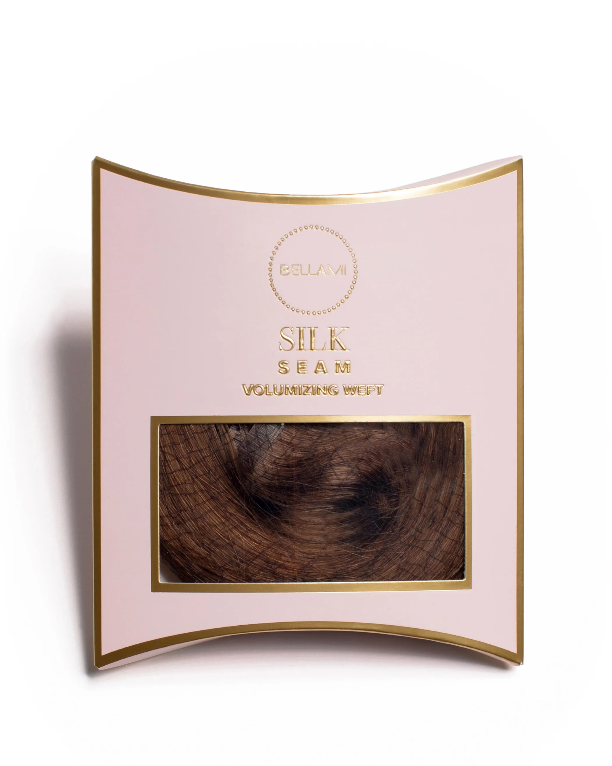 Silk Seamâ„¢ Volumizing Weft Clip-In, Almond Brown #7 Natural - Image 3