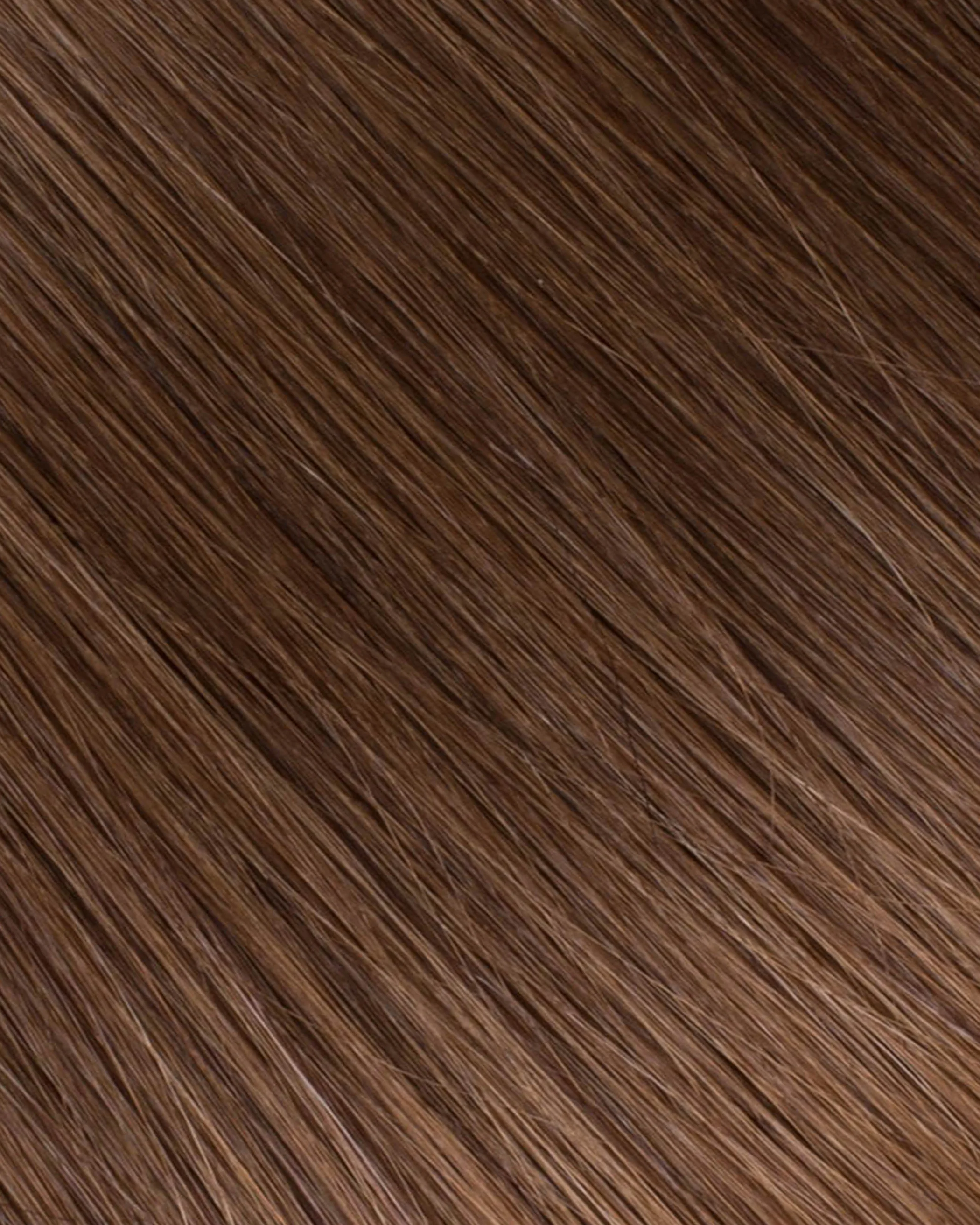 Silk Seam™ Volumizing Weft Clip-In, Chocolate Brown #4 Natural
